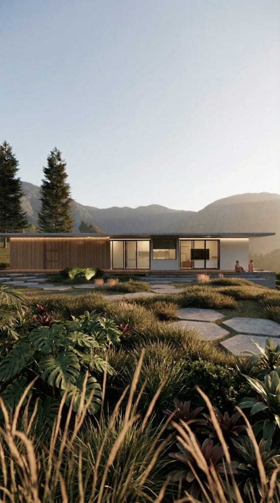 Nuc Haus II ambientada na paisagem
